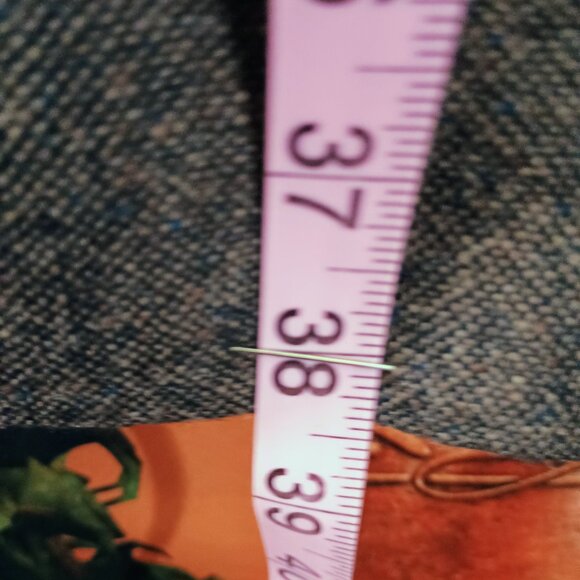 EUC: Vintage 60s Gray Sleeveless Sheath Dress ILGWU Union Made Size see desc - Picture 7 of 7